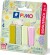 Fimo Soft - Ler Til Ovn - Grøn Gul Pink Multi - 4X25 G - Staedtler
