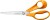 Fiskars - Classic Universalsaks - Højre Hånd - Orange - 21 Cm