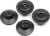 Flanged Lock Nut M5X8Mm 4Pcs - Mv29092 - Maverick Rc