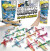 Flying Glider Farvede Papfly - 2 Stk - Assorteret