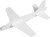 Flyvemaskiner - L 19 Cm - B 17 5 Cm - Hvid - 2 Stk