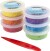 Foam Clay - Metallic - Stærke Farver - 84 G - 6X14 G