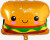 Folieballon Burger 50 Cm - Scanseason