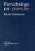 Forvaltningsret Prøvelse - Bog