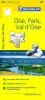 Michelin Kort - France Blad 305 Oise Paris Val-D Oise - English Book