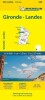Michelin Kort - France Blad 335 Gironde Landes - English Book