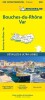 Michelin Kort - France Blad 340 Bouches Du Rhone Var - English Book