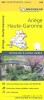 France Blad 343 Ariege Haute Garonne - English Book