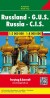 Freytag Berndt - Plano Rusland Cis Laminated - English Book