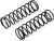 Front Med Spring 2Pcs Vader Xb - Mv27007 - Maverick Rc