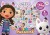 Gabby S Dollhouse Sticker Paradise Set