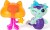 Gabby S Movie 2Pack Figure-Mercat Cat Jelly Fish 6074329