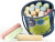 Gadekridt Store Farvede - 20 Stk
