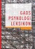 Gads Psykologileksikon - Bog