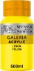 Winsor Newton - Akrylmaling - Citrongul 500 Ml