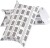Gaveæske - Badehus - Str 18X15X6 Cm - 300 G - Sort - Hvid - 3 Stk