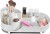 Gillian Jones - Makeup Organizer Med Drejefunktion - Hvid - Stor