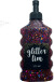 Glitterlim Grov Glitter - Sort Multi - 177