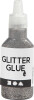 Glitterlim - Sølv - 25 Ml