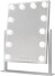 Glow Up- Makeup Artist Mirror - Square Tilt W 12 Led Lamps - White