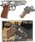 Gonher - Gold Politi Pistol 8 Skuds - Legetøj