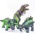 Green Rubber Toys - Dinosaur Figur Sæt - 3 Stk