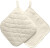 Grydelapper - Lys Natur - 20X20 Cm - 4 Stk