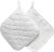 Grydelapper - Hvid - 20X20 Cm - 4 Stk