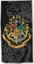 Harry Potter - Håndklæde - Sort - 70 X 140 Cm