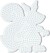 Hama 302 - Egern Midi Perleplade - 12 5X12 5 Cm
