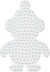 Hama 325 - Lille Pingvin Perleplade - Midi - 10 7X7 5 Cm