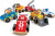 Hape - Legetøjsbil I Træ - Wild Riders Vehicle Set - Overraskelse