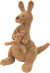 Happy Horse Bamse - Kænguru Kick Med Baby - 24 Cm