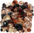 Harmoni Facetperlemix - Str 4-12 Mm - Hulstr 1-2 5 Mm - Gylden - 250 G