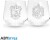 Harry Potter - 2 Glass Set Ravenclaw Hufflepuff Europe X2
