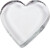 Hjerte - Str 10X9 Cm - Tykkelse 15 Mm - 1 Stk