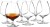 Holmegaard - Cabernet Cognacglas 63 Cl - 6 Stk