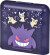 Hori - 24-Game Card Case Gengar Mimikyu - Purple