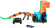 Hot Wheels - Slither N Strike - Rc Slange - Mattel Jgd11