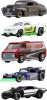 Hot Wheels - Silver Batman 1 64 - 5 Stk