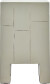 House Doctor - Sidebord - Firkantet - Hdbrick - Sand