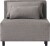 House Doctor - Sofa - Midtersektion - Hazel Night - Gråbrun - 44X85X85 Cm