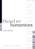 Hvad Er Humaniora - Bog