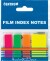 Indeksfaner 45 X 12 - 45 X 25 Mm - 4 Neonfrv - Centrum