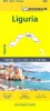 Michelin Kort - Italy Blad 352 Liguria - English Book