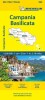 Michelin Kort - Italy Blad 362 Campania Basilicata - English Book