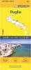 Michelin Kort - Italy Blad 363 Puglia - English Book
