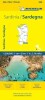 Michelin Kort - Italy Blad 366 Sardegna - Sardinia - English Book