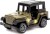 Jeep Militær Bil I Metal Med Pull Back