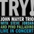 John Mayer - Try John Mayer Trio Live In Concert - CD